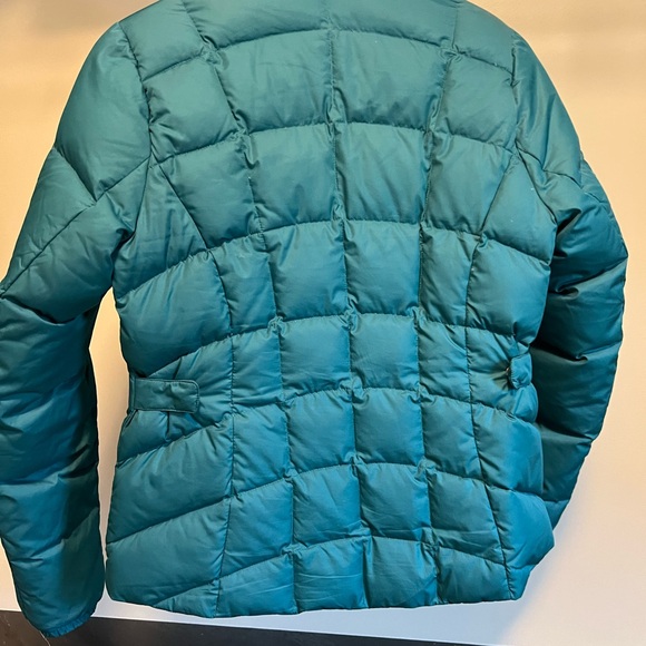 Eddie Bauer Teal Puffer Coat - Picture 6 of 6